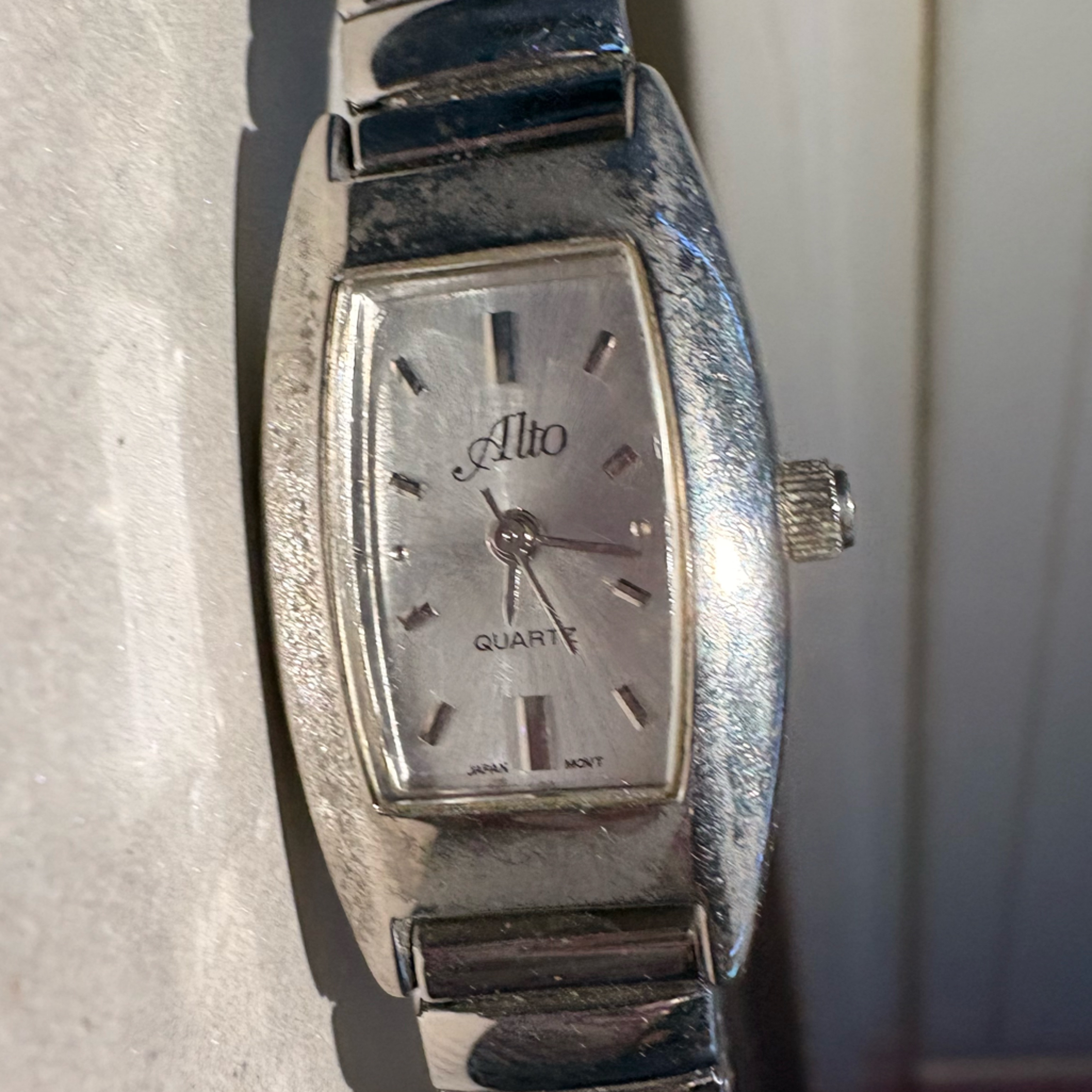Womens Silver Bracelet Watch